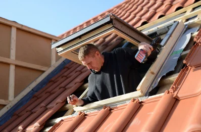 Pose de fenêtres de toit Velux aux Clérimois